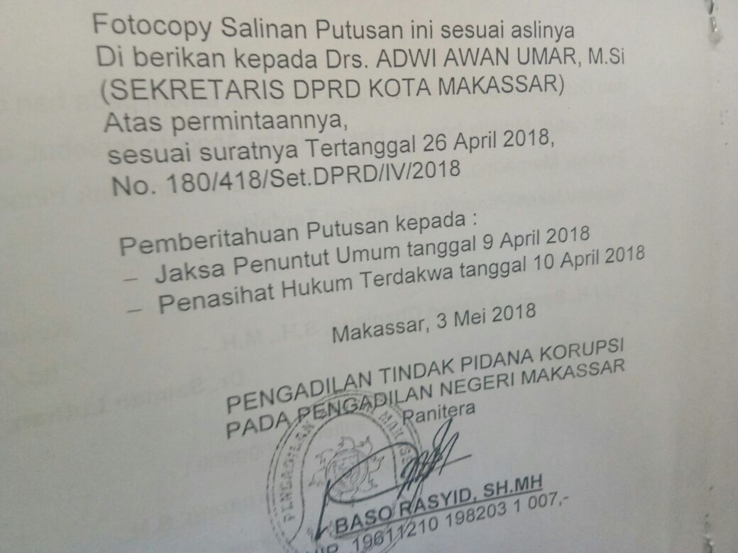 Kasus Legislator Terpidana Korupsi Terima Gaji Bisa Bermuara ke Pengadilan?