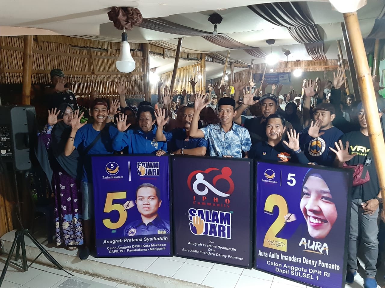 IPHO Community Nyatakan Sikap Dukung Aurah Aulia dan Anugrah Pratama di Pileg 2019