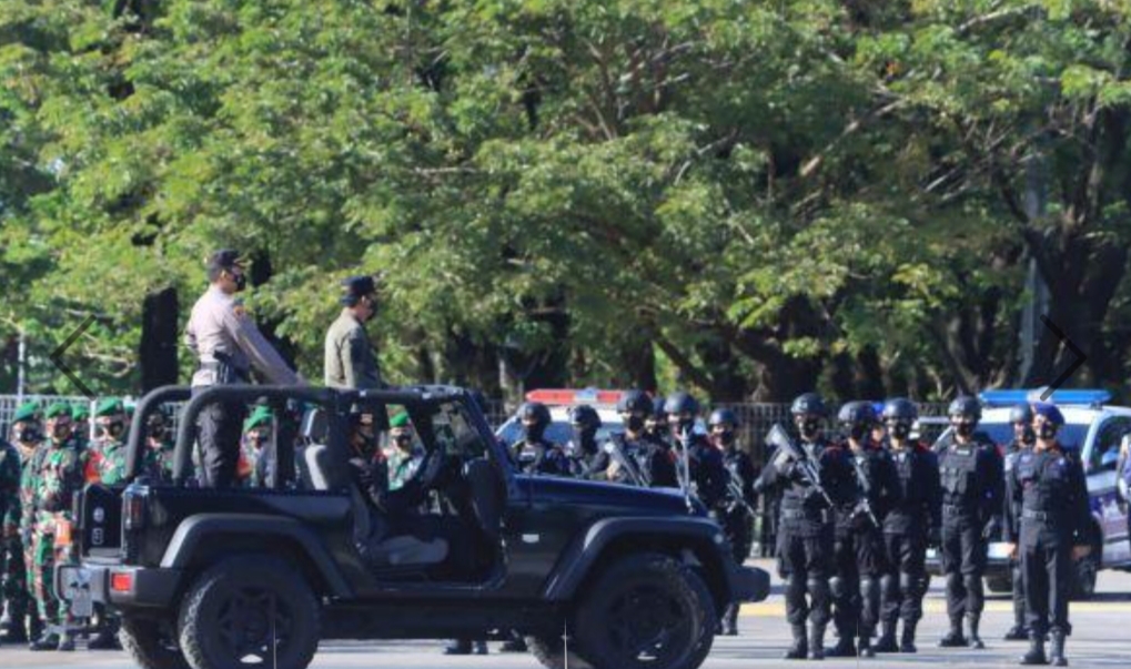 Jelang Lebaran Perbatasan Dijaga Ketat Pasukan Gabungan