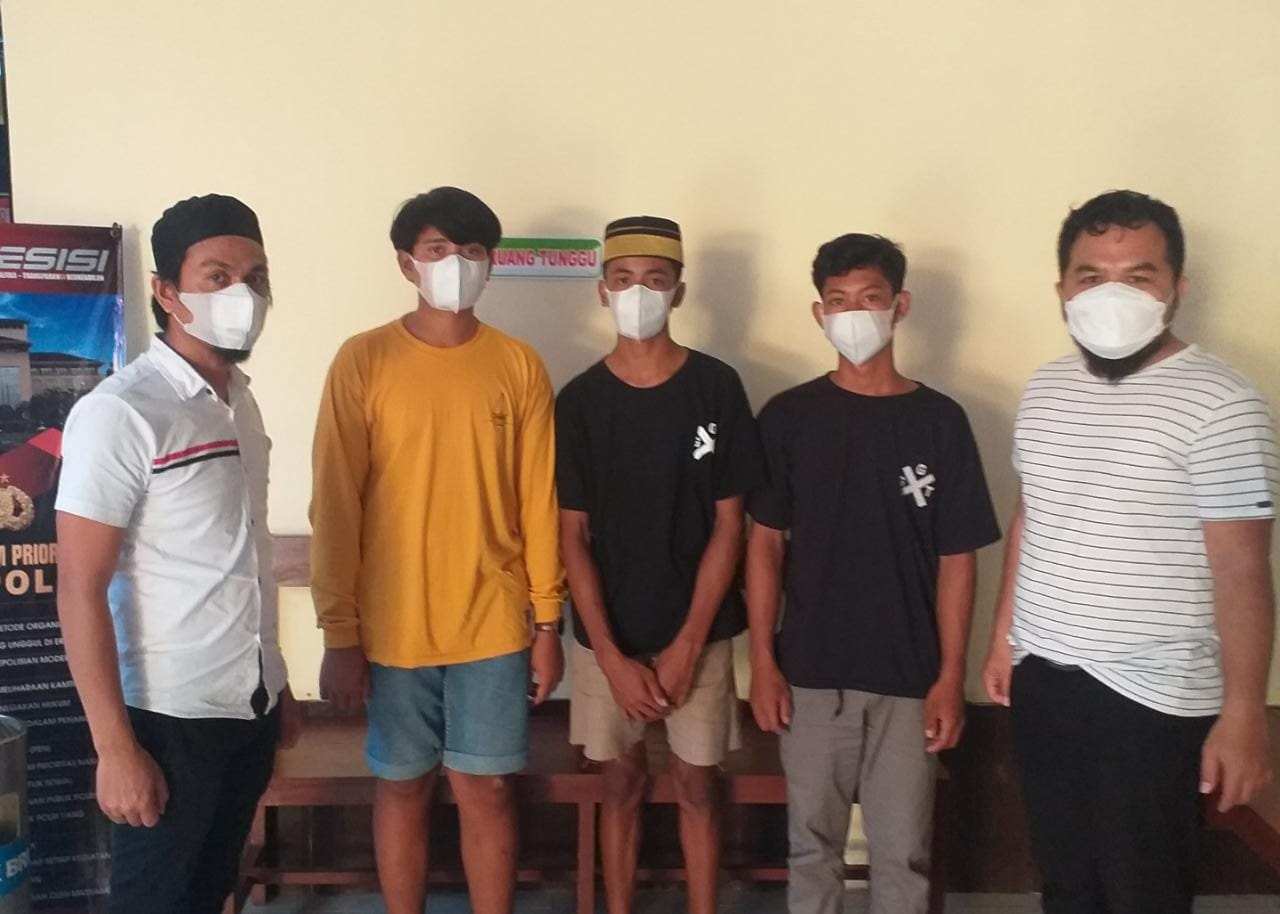 Polsek Marbo Amankan Terduga Pelaku Insiden Laikang