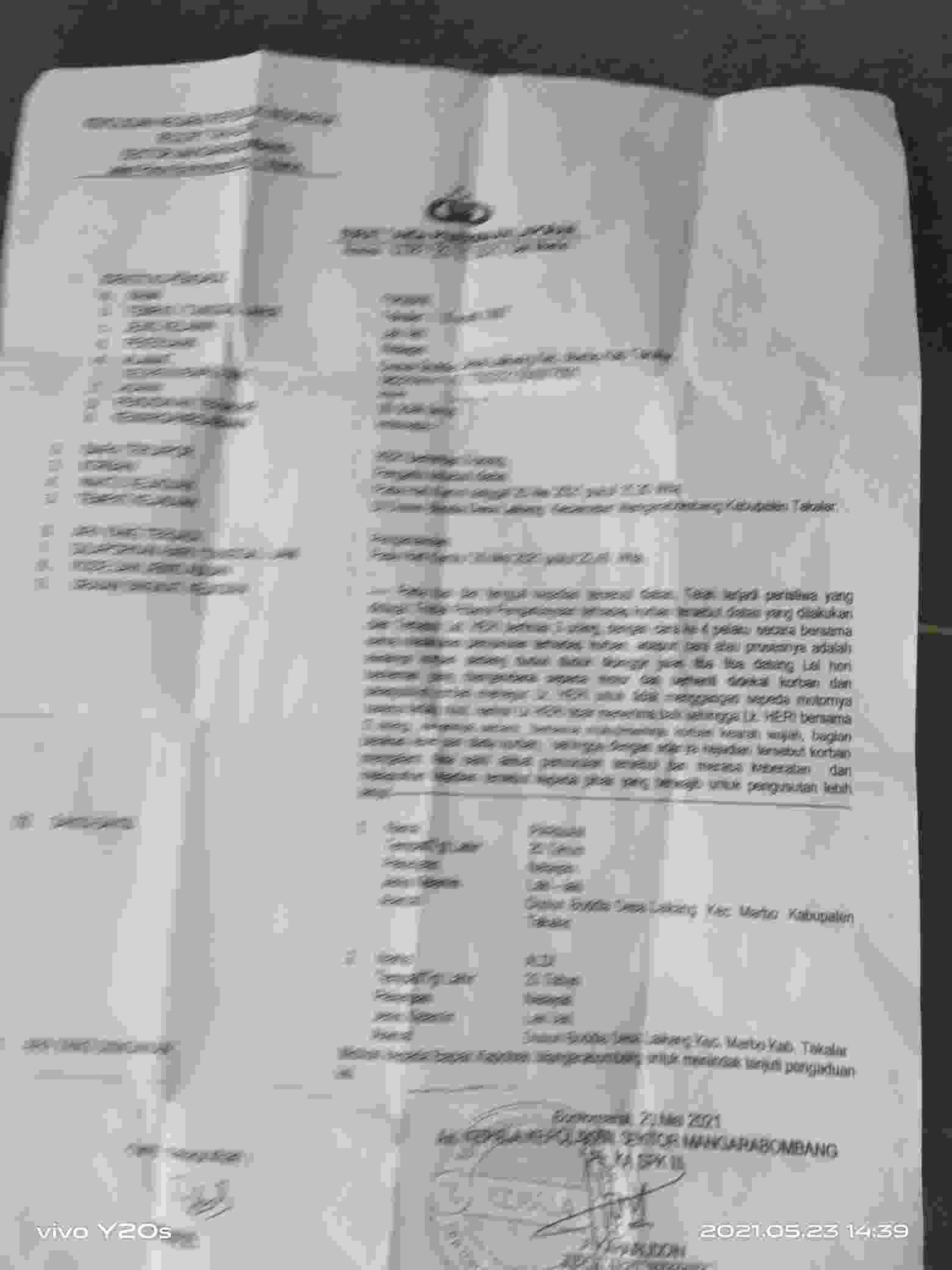 Tak Jelas Penyelesaian LP 22? Ini Kata Kapolsek Marbo