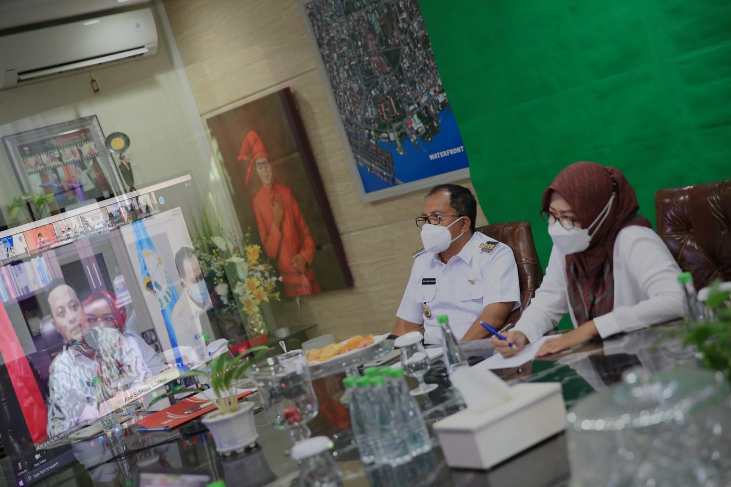Plt Gubernur Apresiasi Upaya Pemkot Mengatasi Covid-19 di Makassar