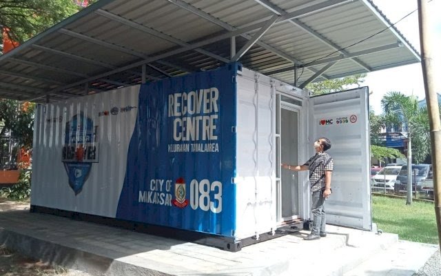 Camat Tamalanrea Pantau Kontainer di Sejumlah Kelurahan