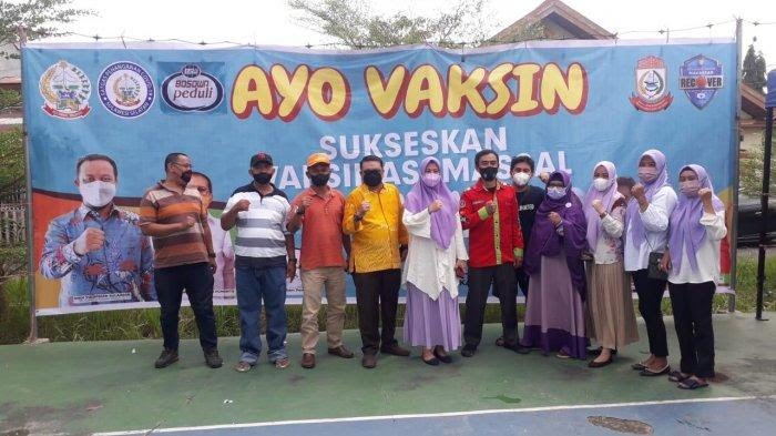Warga RW IV Kelurahan Tidung Gelar Vaksinasi Massal