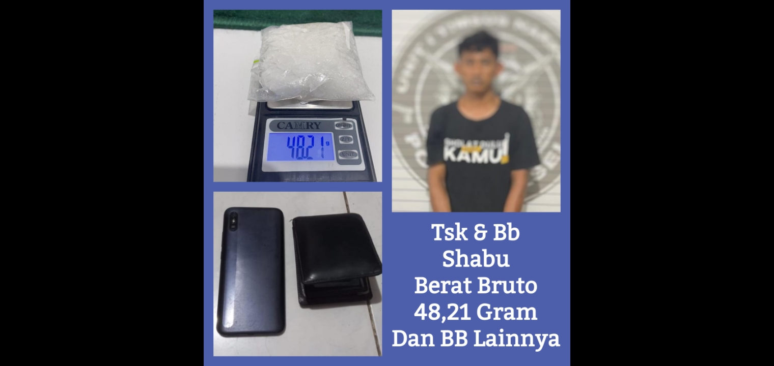 Polisi Tangkap Petani di Pinrang yang Jual Sabu