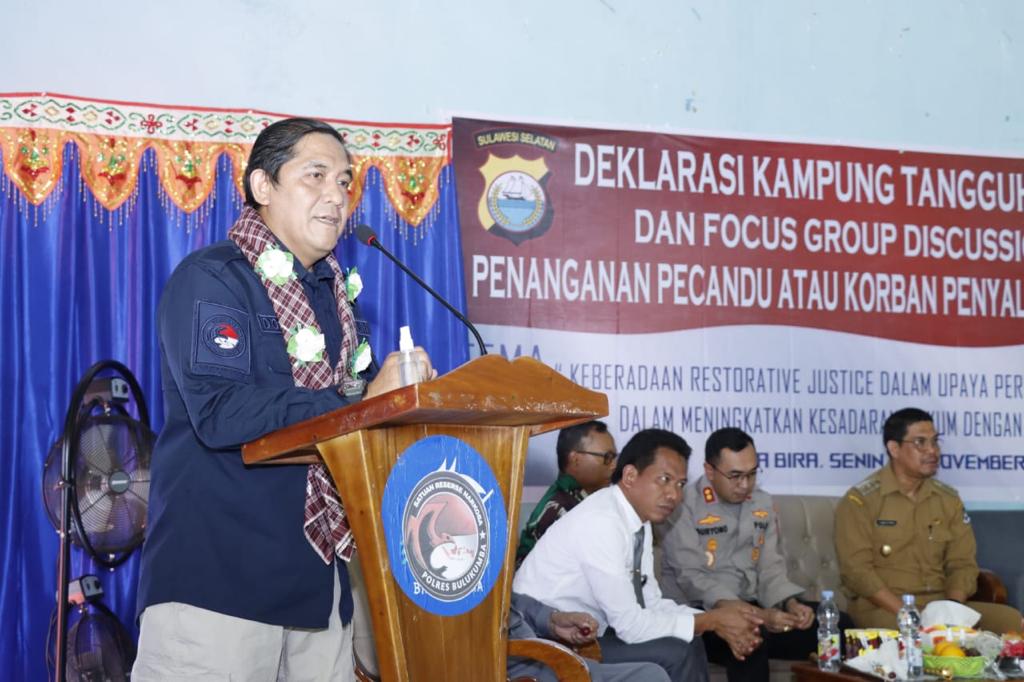 Kombes Pol Dodi Rahmawan Ajak Masyarakat Perangi Narkoba