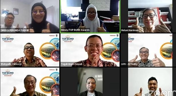 Perumda Parkir Makassar Raya Jadi Finalis TOP BUMD Awards 2023