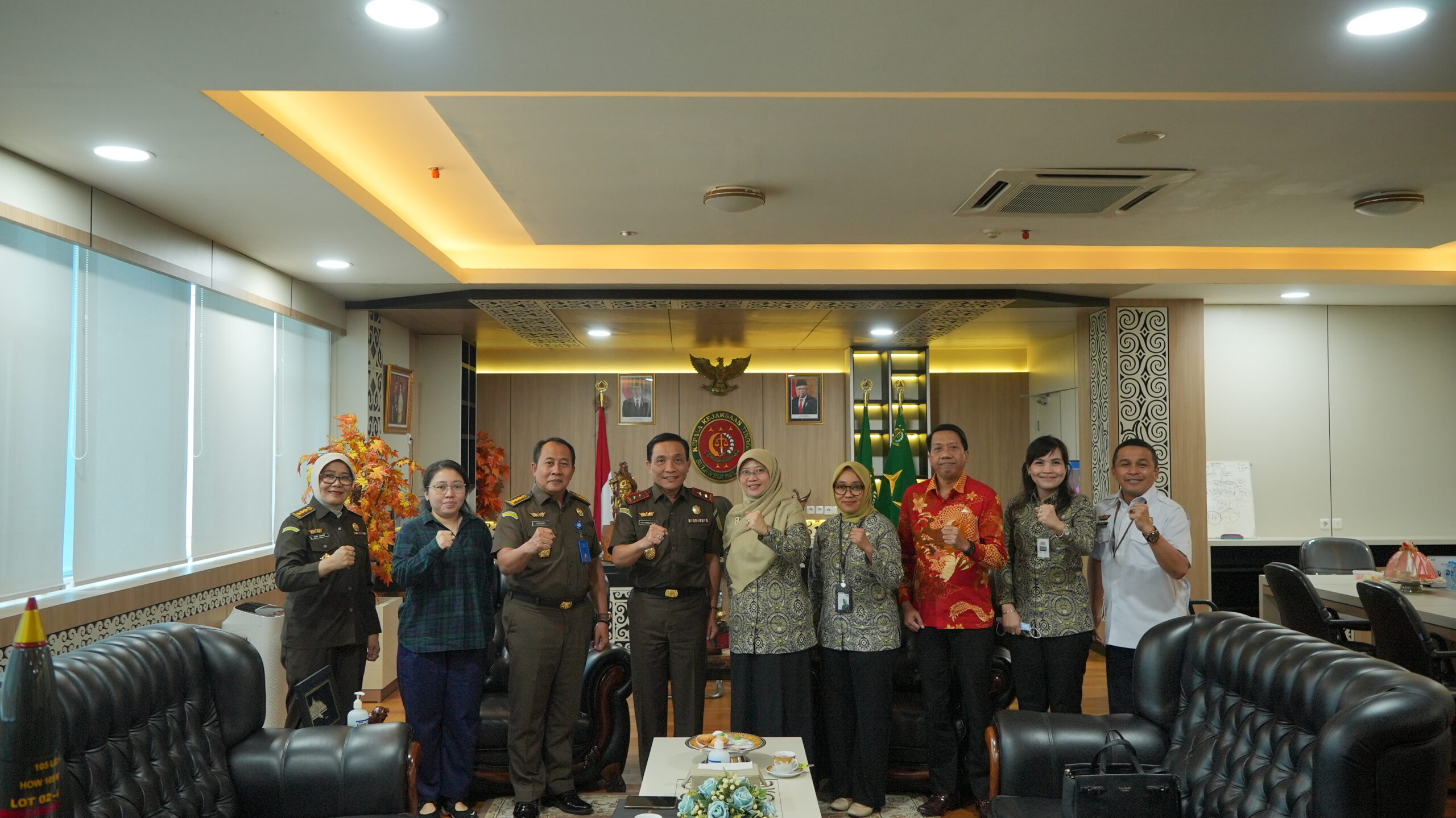 Deputi Direksi Wilayah XI Sambangi Kantor Kejati Sulsel