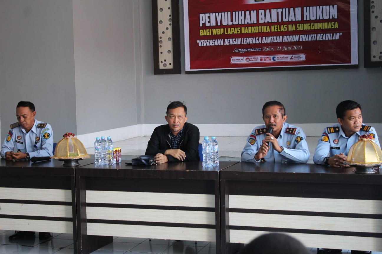 Napi di Lapastika Sungguminasa Diberi Penyuluhan Hukum Gratis