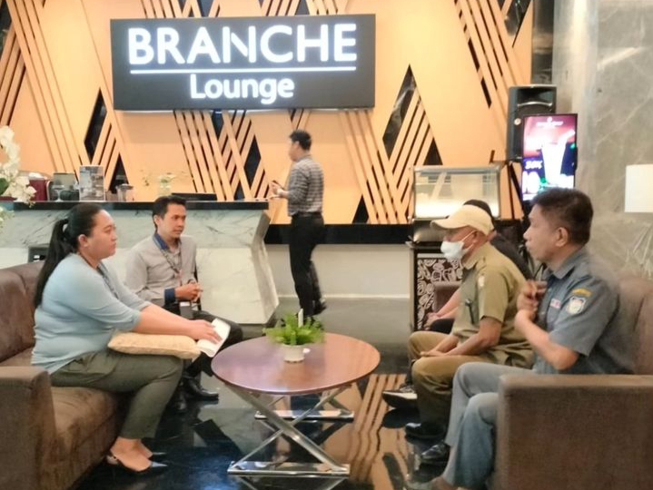 TRC Parkir Lakukan Koordinasi Dengan Menagemen Hotel Golden Tulip 