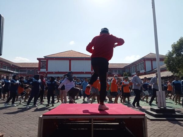 Bareng Dinas Perpustakaan, Lapas Parepare Gelar Sabtu Sehat dan Literasi Bagi Warga Binaan