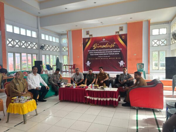 Rutan Pangkajene Ikut Simulasi Pemungutan Perhitungan Suara Hingga Penggunaan Aplikasi Sirekap Pemilu
