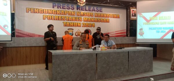 Satnarkoba Polrestabes Makassar Bekuk 2 Terduga Pengedar Narkoba