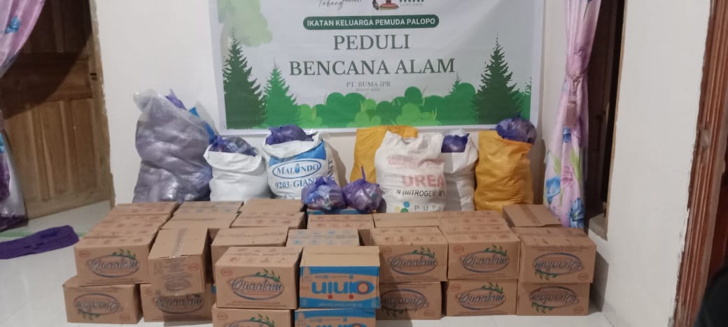 IKPP PT Buma Salurkan Bantuan untuk Korban Banjir di Luwu
