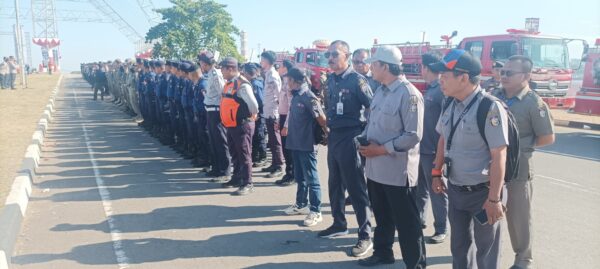 Perumda Parkir Ikut Apel Kesiapan F8 Makassar