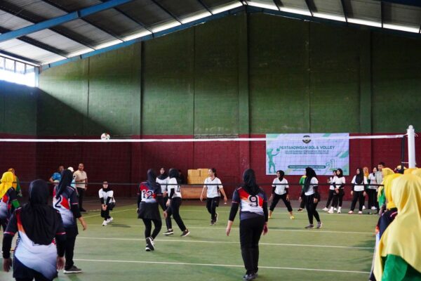 Perwakilan Pipas Cabang Rutan Pangkajene Bawa Rayon I Raih Juara I Pertandingan Voli HUT ke 21 Pipas