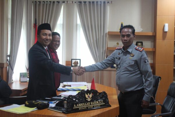 Karutan Masamba Jalin Silaturahmi dan Koordinasi dengan Bupati Luwu Utara