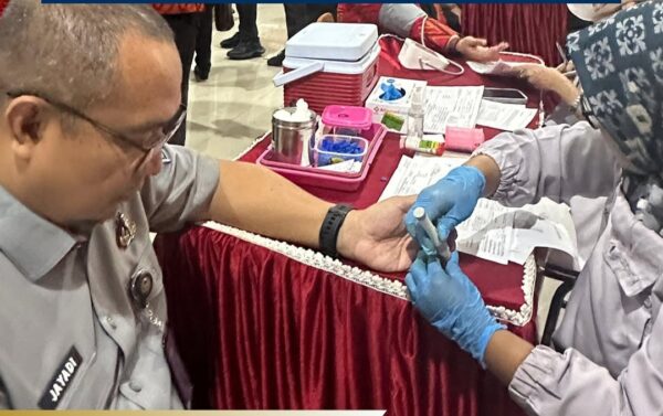 Peringati Hari Bhakti Pemasyarakatan Ke-61, Rutan Makassar Gelar Donor Darah