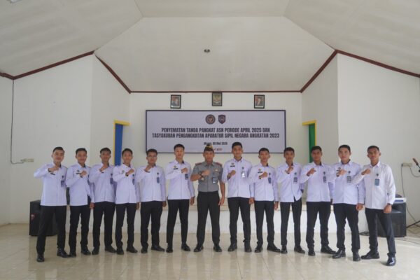 Langkah Baru Semangat Baru: Lapas Maros Gelar Kenaikan Pangkat dan Pengangkatan ASN