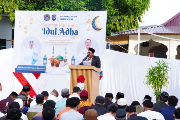 Haru di Balik Jeruji: Idul Adha Penuh Makna di Rutan Pangkajene