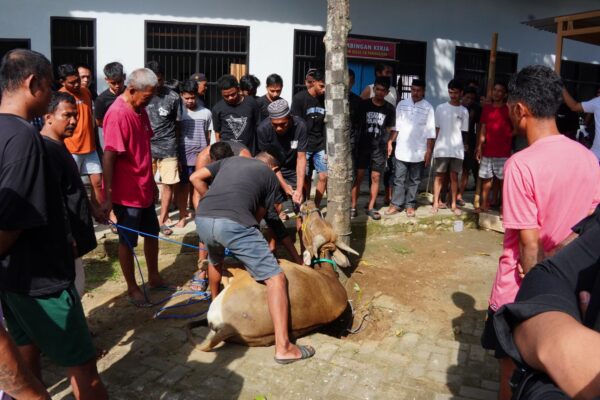 Qurban di Rutan Pangkajene Tebar Makna Idul Adha