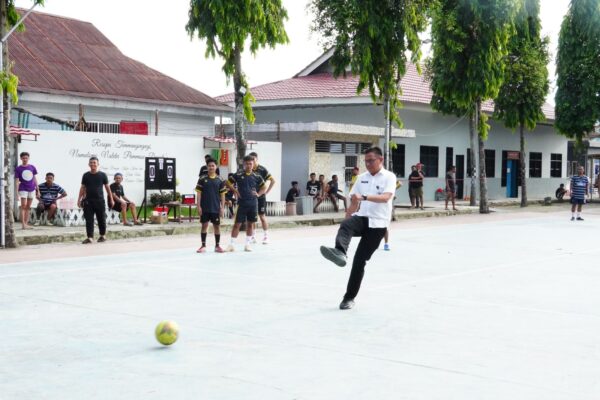 Adu Gengsi di Balik Jeruji, Liga Futsal Rutan Pangkajene Season II Resmi Bergulir