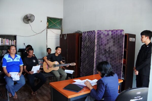 Rutan Pangkajene Rawat Iman Warga Binaan Nasrani