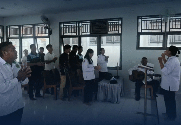 Rutan Masamba Gelar Pembinaan Rohani bagi Warga Binaan Kristen dan Katolik
