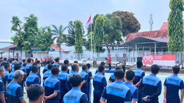 Semangat Kemerdekaan Tumbuhkan Budaya Kerja dan Pembinaan di Lapas Maros