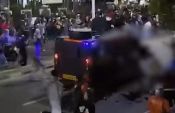 Ojol Dilindas Rantis saat Demo DPR Pecah, Videonya Beredar