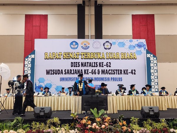 621 Wisudawan UKI Paulus Dikukuhkan, Rektor Tekankan Mutu, Integritas dan Citra Akademik
