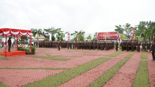 Mengalun Khidmat, Kejati Kepri Peringati 80 Tahun Hari Lahir Kejaksaan RI