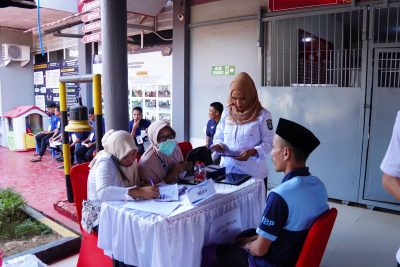 Rutan Pangkep Perketat Skrining TBC, Ratusan Warga Binaan Jalani Pemeriksaan Rontgen