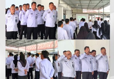 Netralitas ASN Jadi Perhatian, Lapas Maros Ikuti Apel Bersama Kumham Imipas