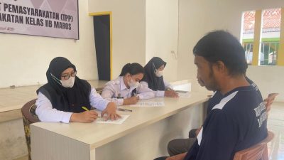 Lapas Maros Gelar Screening TBC, Deteksi Dini Penyakit Menular di Balik Jeruji