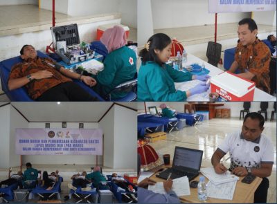 Lapas Maros Gelar Donor Darah Peringati Hari Bakti Kemenimipas