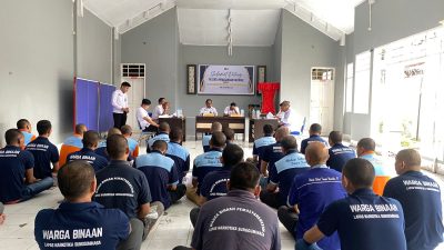 Sidang TPP Lapas Narkotika Sungguminasa, Kalapas Tegaskan PB Gratis Tanpa Pungutan