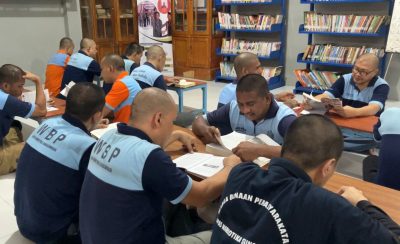 Lapas Narkotika Sungguminasa Perkuat Literasi Warga Binaan