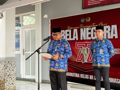 Momentum Hari Bela Negara ke-77, Lapas Narkotika Sungguminasa Teguhkan Pengabdian untuk Negeri