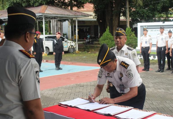 Lapas Narkotika Sungguminasa Tandatangani Perjanjian Kinerja 2026