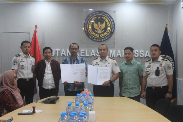 Rutan Makassar Teken MoU dengan Lima LBH, Pastikan Akses Bantuan Hukum WBP