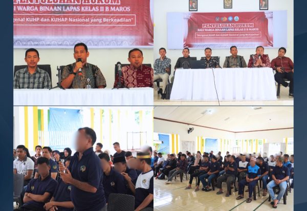 Kupas KUHP-KUHAP Baru, Lapas Maros Gandeng UIN Alauddin dan LBH Patriam