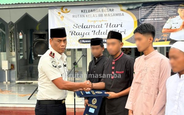Rutan Masamba Serahkan Remisi Idul Fitri 2026 kepada 291 Warga Binaan